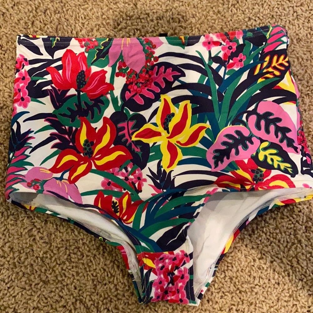Jcrew swim bottoms size 2